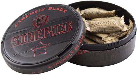 Siberia Extreme Black Snus kaufen | yoursmoke.ch