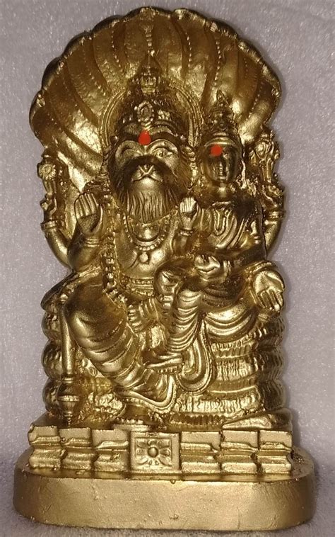 Buy Narasimha Lakshmi Narasimha Swamy /Resin Lord Narasimha With Goddess Lakshmi Statue idol ...