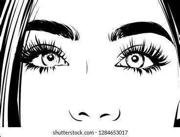 Sexy Woman Big Eyes: Over 1,937 Royalty-Free Licensable Stock Illustrations & Drawings ...