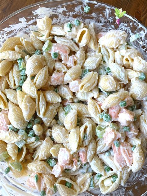 Seafood Pasta Salad with Shrimp in Every Bite! | Salty Side Dish