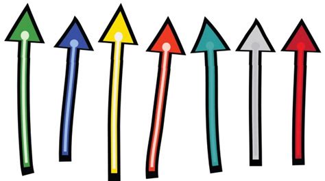 Colorful Arrows Clipart Free Stock Photo - Public Domain Pictures