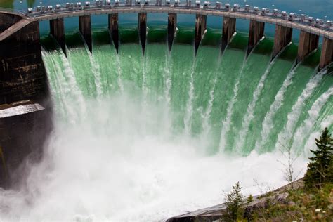 Max outflow at Kerr dam, Montana ‹ Daily Photo Game