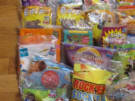 LOT OF 200+ McDonald’s Happy Meal Burger King Arby's Toys Huge Lot Most Sealed $15.00 - PicClick