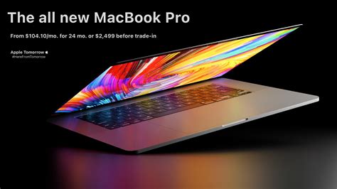 Render images show the possible design of Apple's MacBook Pro 14 and MacBook Pro 16 with M1X ...