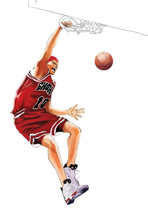 sakuragi hanamichi from slam dunk by tetsuyajin on DeviantArt