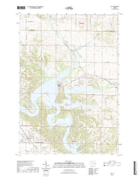 MyTopo Ely, Iowa USGS Quad Topo Map