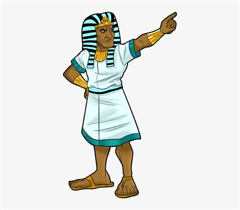 Pharaoh And Moses Clipart For Kids