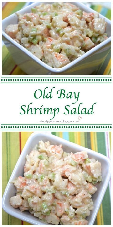 OLD BAY SHRIMP SALAD AND FAMILY DINNER TIME | Sea food salad recipes ...