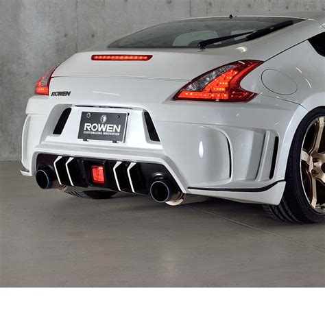 AE105-09 VeilSide Nissan JDM Rear License Plate Mount For 2009-2020 Nissan 370Z Fairlady Z Z34 ...