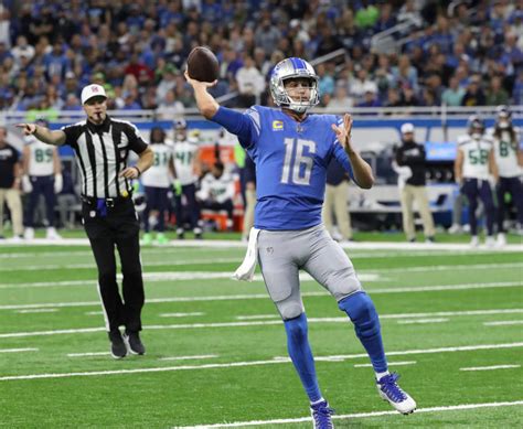 Detroit Lions' Jared Goff continues to show he may be the QB of the future