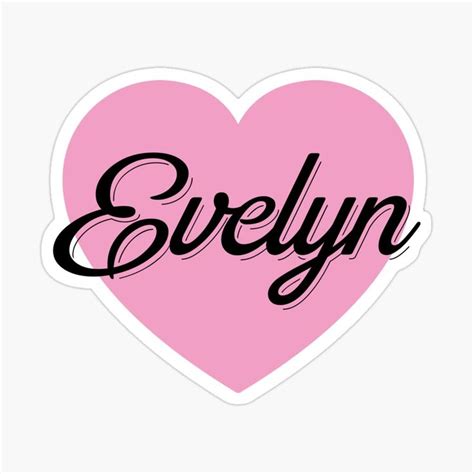 I love you Evelyn - Evelyn name Sticker by weeert | Love wallpaper backgrounds, Happy 100th ...