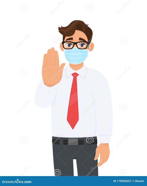 Cartoon Person Wearing Mask Stock Illustrations – 7,908 Cartoon Person ...