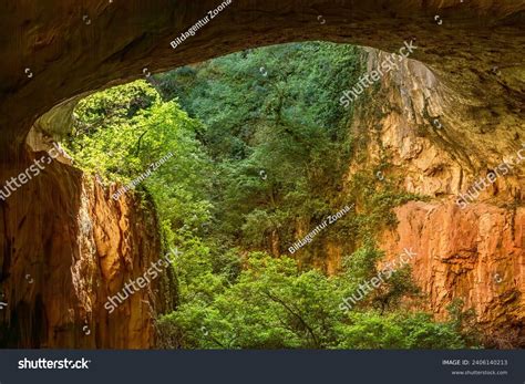 Devetashka Cave Bulgaria Inside View Stock Photo 2406140213 | Shutterstock