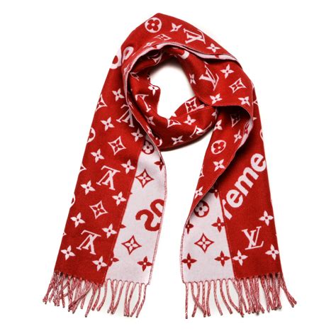 Lv Supreme Scarf Brown | semashow.com