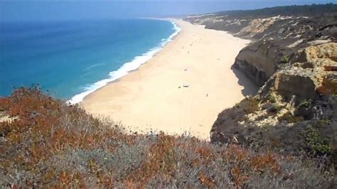 Praia Bicas Meco Beach Portugal HD - YouTube