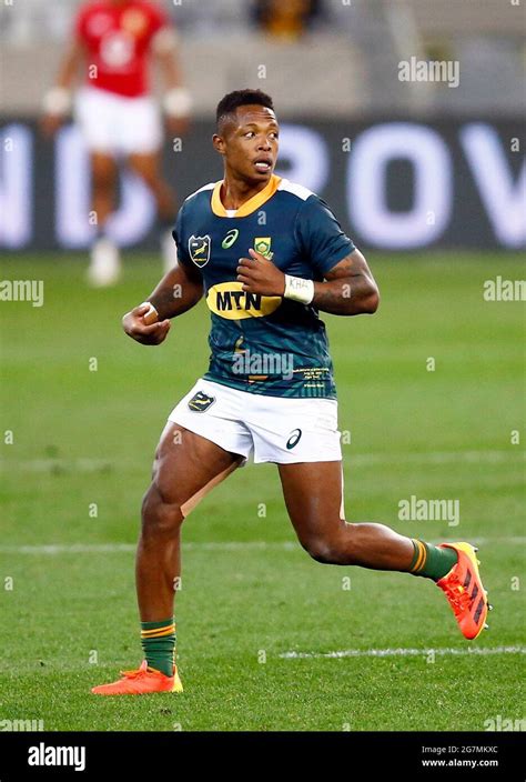 Sbu Nkosi of South Africa A during the Castle Lager Lions Series match ...