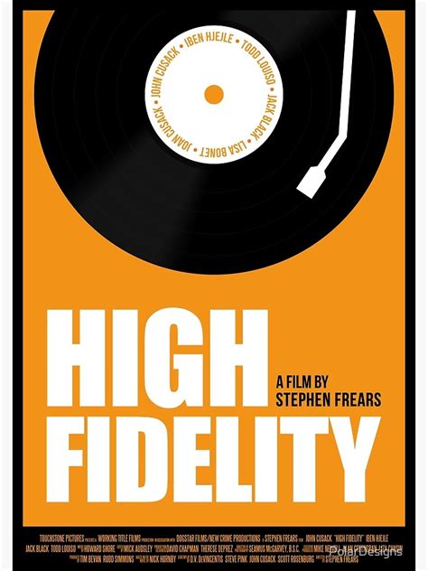 "High Fidelity film poster" Poster for Sale by PolarDesigns | Redbubble