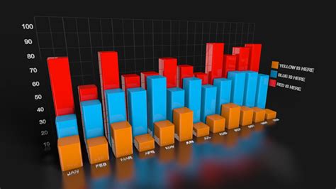 Simple-Bar-Chart-Version-2-Graph-C4D-3D-Model-Infographics-Graph-Bars ...