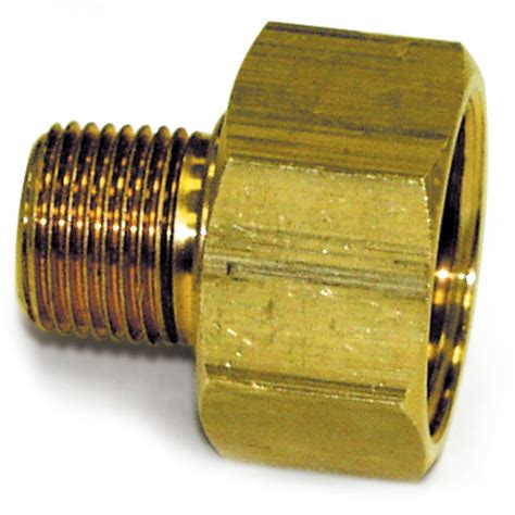 Garden Hose Swivel Fitting, 3/4" FGH x 1/4" MPT — 8.705-032.0