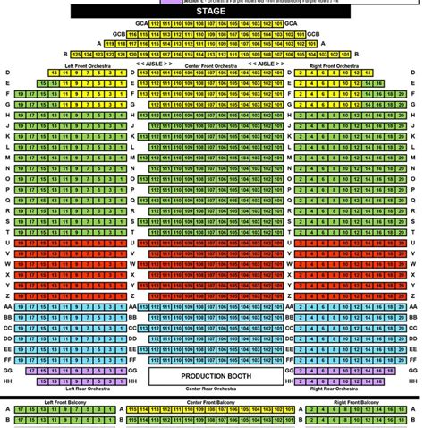 njpac seating chart | Performing arts center, Seating charts ...