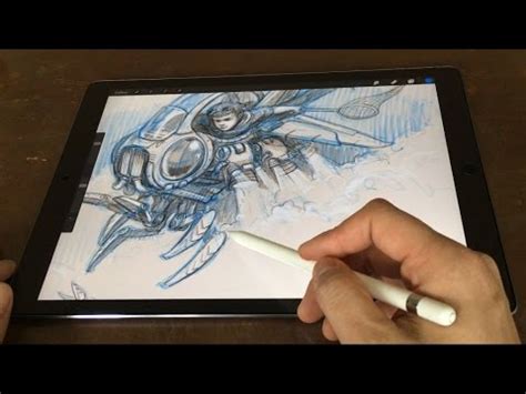 iPad Pro 12.9 & Pencil Artist Review (vs Cintiq Companion) - YouTube