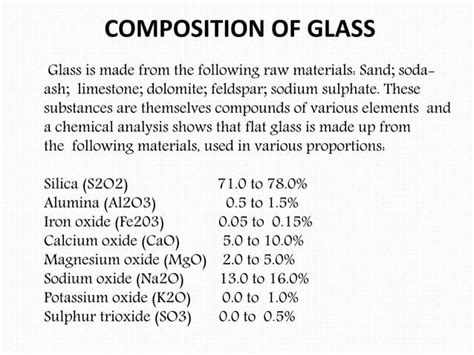 Types of glass | PPT