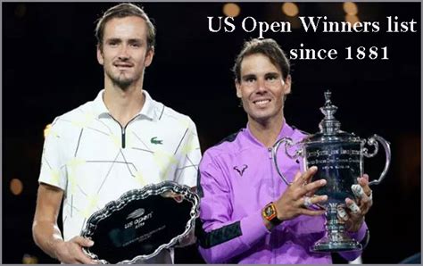 US Open Winners List Men’s Singles up to 2023