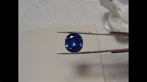 Faceting gemstones: Hope diamond replica - YouTube