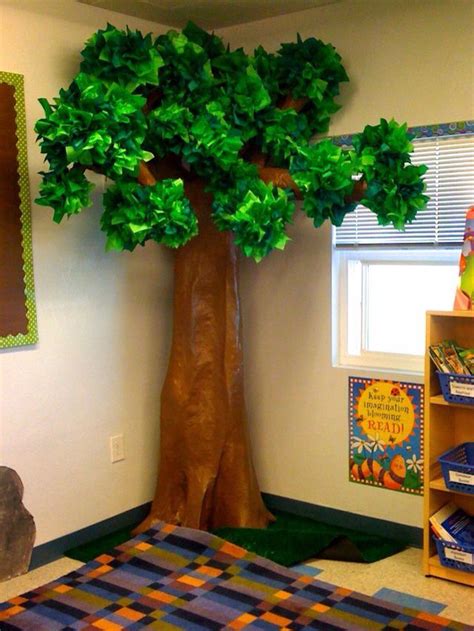 Reading corner Classroom Tree, Classroom Setting, Classroom Design ...