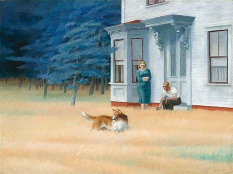 Cape Cod Evening by Edward Hopper - A Long Look