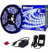 Amazon.com: Blue LED Lights,Marreal Blue Rope Lights Touch Dimmer ...