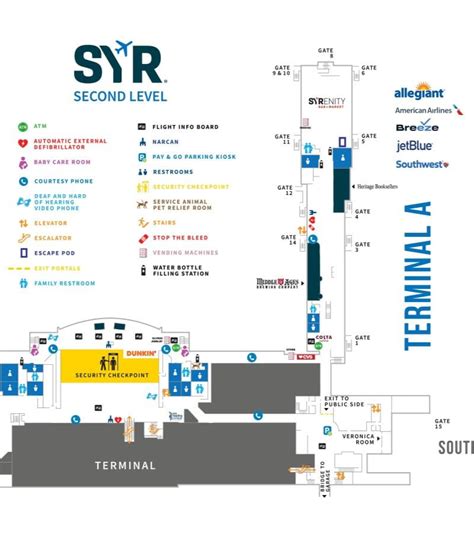 Airport Guide - Syracuse Hancock International Airport