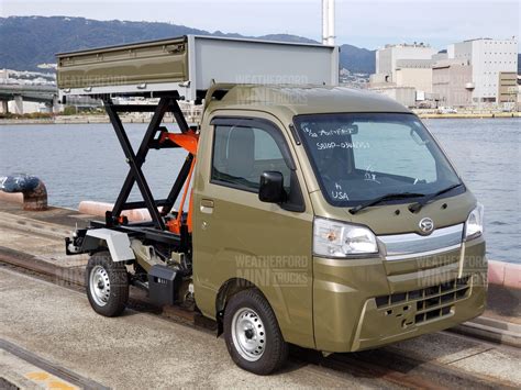 #701 BRAND NEW! 2020 DAIHATSU HIJET SCISSOR LIFT DUMP TRUCK ...