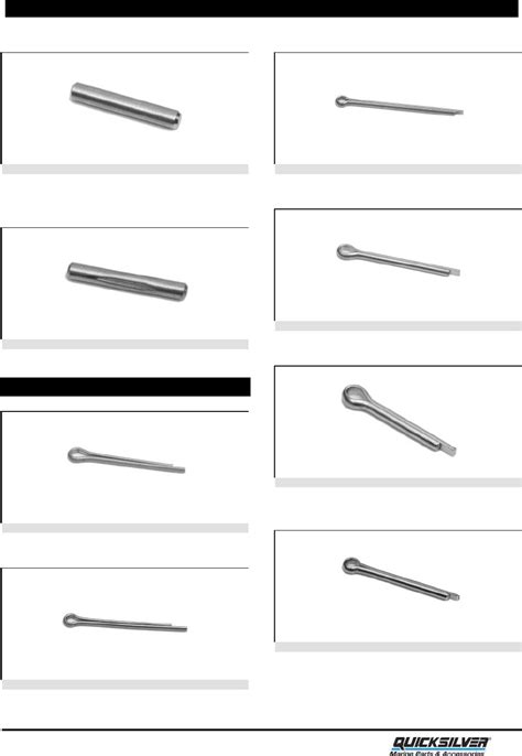 Shear Pin Size Chart: A Visual Reference of Charts | Chart Master