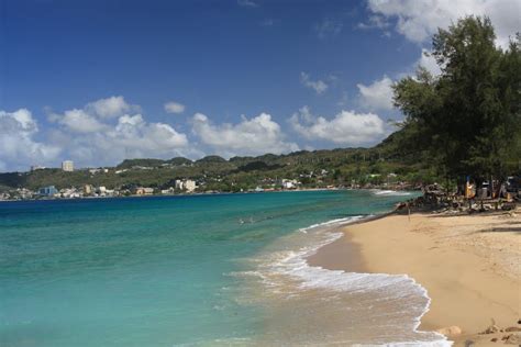 the beach is clean and ready to be used for swimming or relaxing in the water