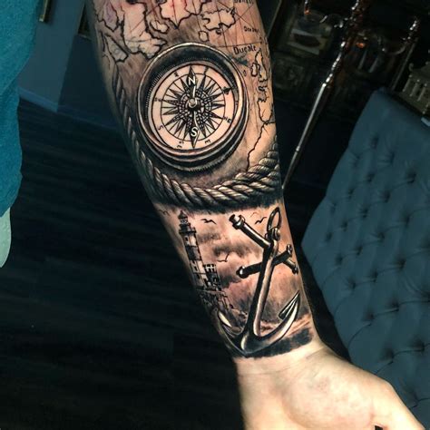 Redemption Tattoo Studios az Instagramon: „Check out this nautical tattoo Stefan did yesterday ...