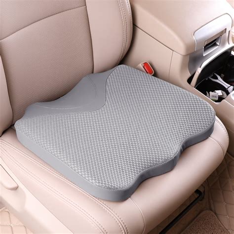 KINGLETING Car Seat Cushion, Driver Seat Cushion for Height, Universal Fit for Most for Auto SUV ...