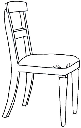 How to Draw a Chair in the Correct Perspective with Easy Steps - How to ...