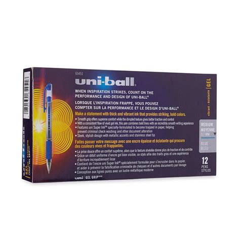 Uni-Ball® Gel Grip Medium Point Gel Pen