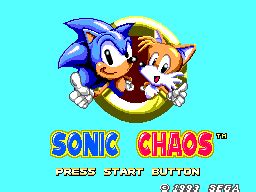 Sonic Chaos