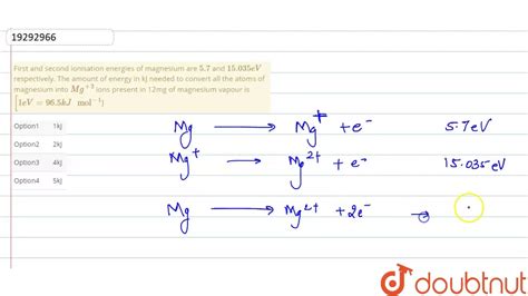 How To Write A Chemical Equation For Ionization