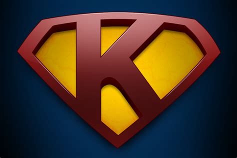 Superman with letter K wallpaper by mirzakS.deviantart.com on @deviantART Cool Lettering ...