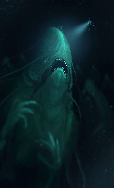 Deep Sea Monsters Art