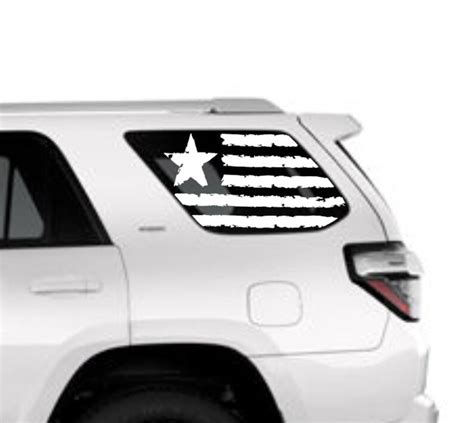 American Flag Decal Set for 2016 Toyota 4 Runner Rear Side | Etsy