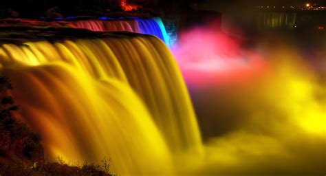 Niagara Falls Night View Wallpaper HD Download