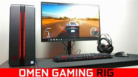 Omen By HP Desktop Gaming PC Setup - YouTube