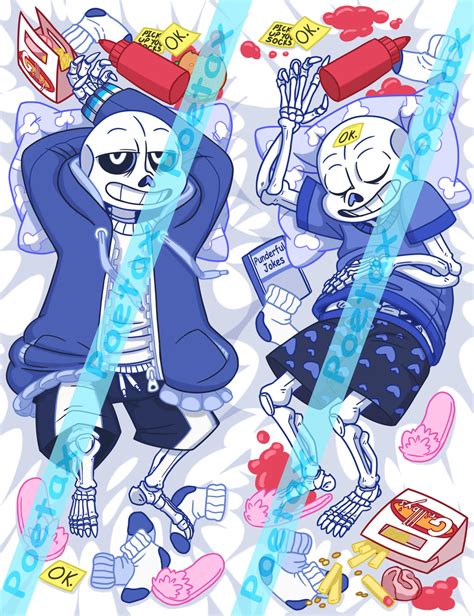 Undertale Sans Body Pillow by Poetax on DeviantArt