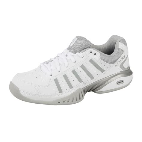 Buy K-Swiss Receiver IV Carpet Shoe Women White, Grey online | Tennis ...