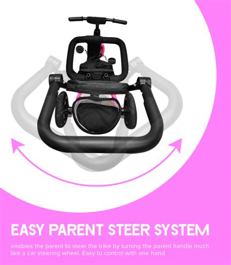 Push Trike Deluxe – Pink – Little Nation | Kids Toys, School Accessories, Trampolines ...