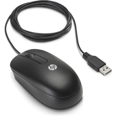 HP USB Optical Mouse (9.5') Z3Q64AA B&H Photo Video